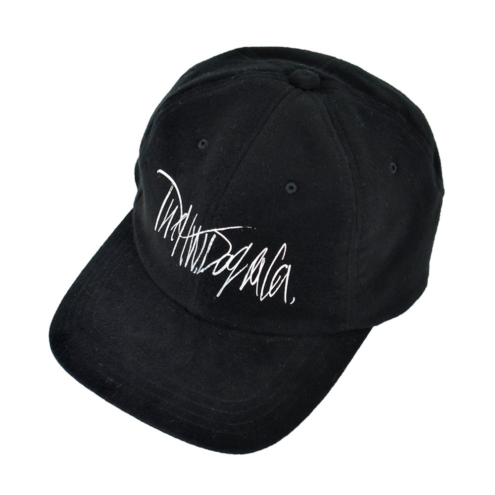 エイチダブリュードッグアンドコー (THE H.W.DOG＆CO.) SIGN LOGO LOW CAP ベースボールキャップ 帽子 D-01083 BLACK