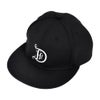 エイチダブリュードッグアンドコー (THE H.W.DOG＆CO.) SUMMER WOOL BOX CAP ボックスキャップ 帽子 刺繍 D-01144 BLACK