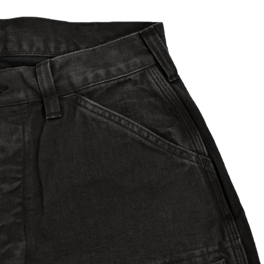 フリーホイーラーズ (FREEWHEELERS) -BAKERSFIELD- CUT-LENGTH TROUSERS Vintage Style 10.5oz Yarn-Dyed Denim YARN-DYED INK BLACK YARN-DYED BEIGE ショーツ ショートパンツ 2622009