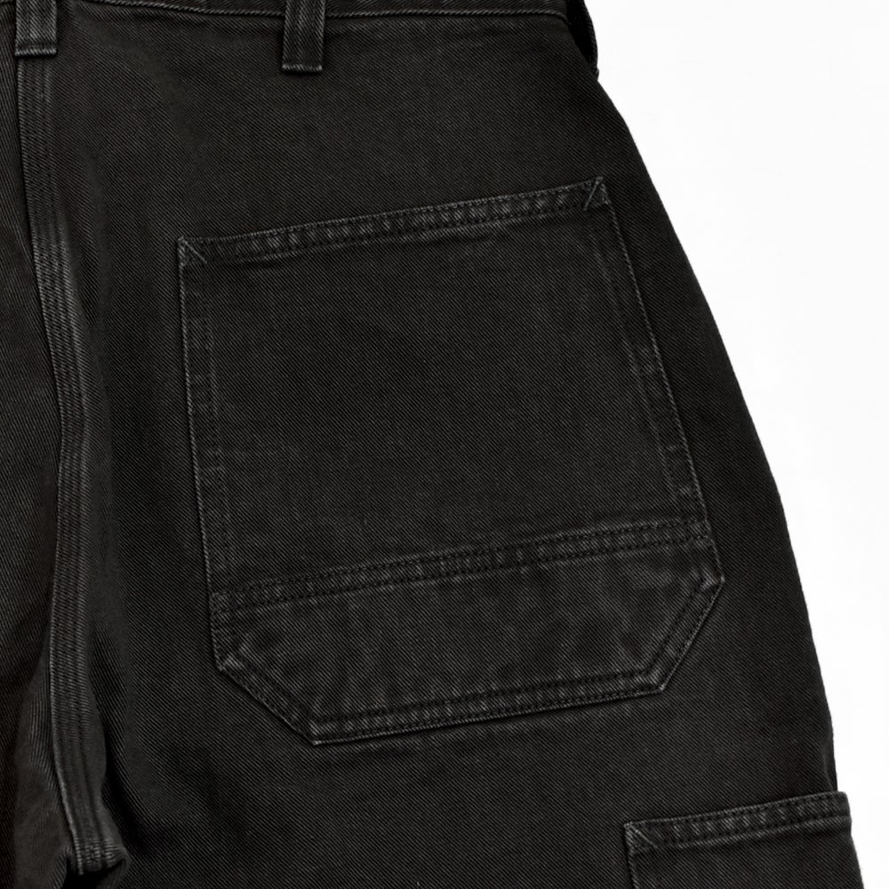 フリーホイーラーズ (FREEWHEELERS) -BAKERSFIELD- CUT-LENGTH TROUSERS Vintage Style 10.5oz Yarn-Dyed Denim YARN-DYED INK BLACK YARN-DYED BEIGE ショーツ ショートパンツ 2622009
