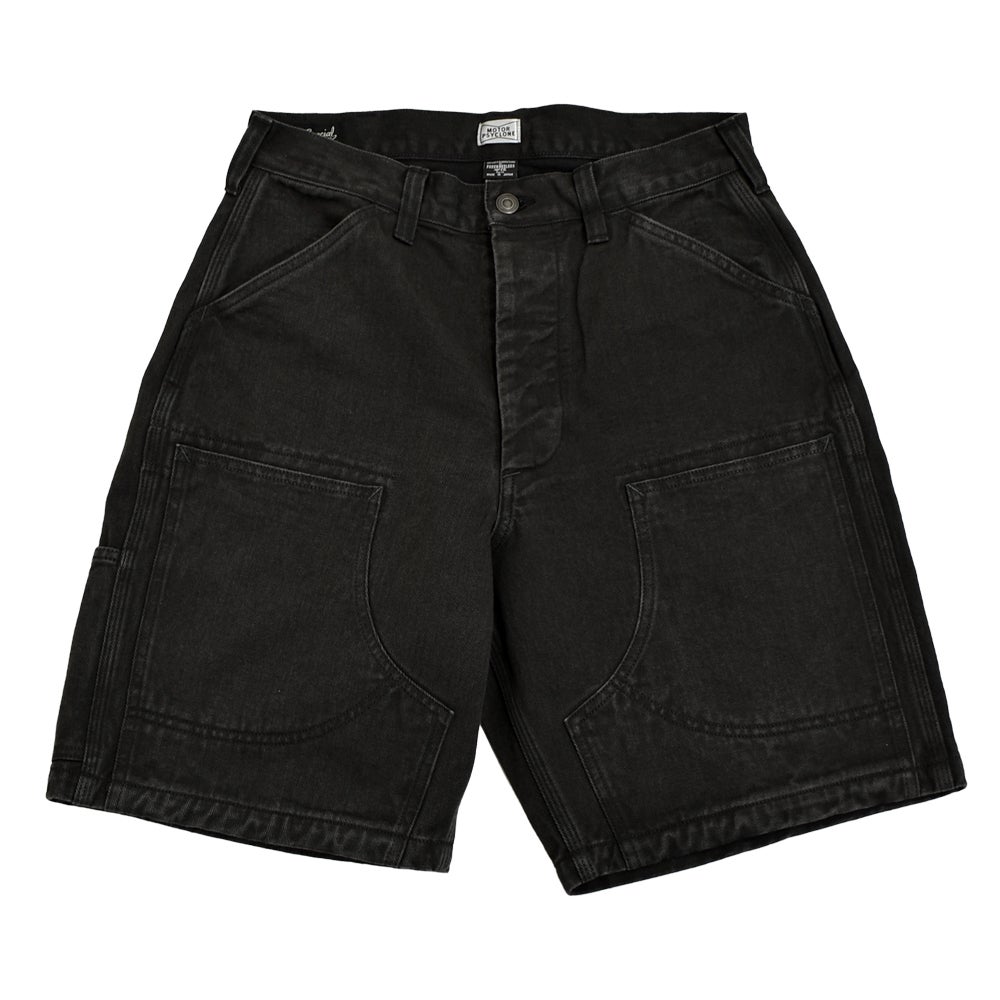 フリーホイーラーズ (FREEWHEELERS) -BAKERSFIELD- CUT-LENGTH TROUSERS Vintage Style 10.5oz Yarn-Dyed Denim YARN-DYED INK BLACK YARN-DYED BEIGE ショーツ ショートパンツ 2622009 YARN-DYED INK BLACK