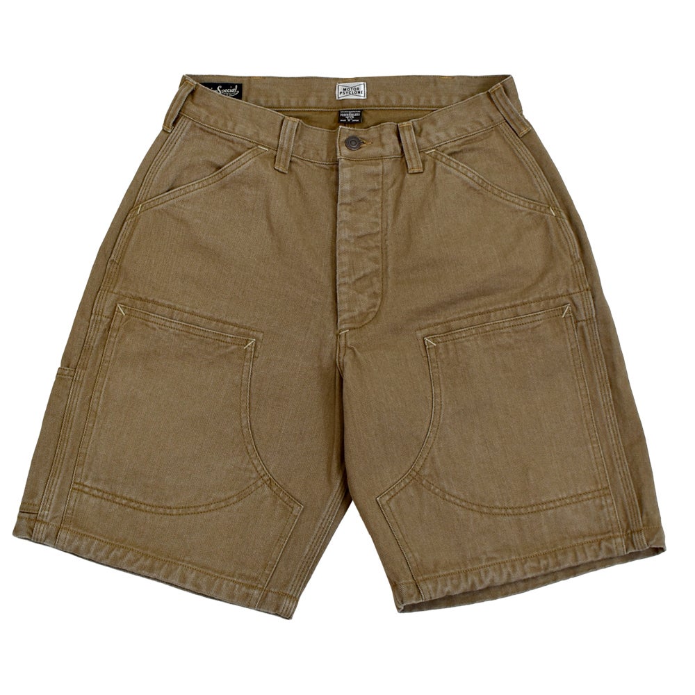 フリーホイーラーズ (FREEWHEELERS) -BAKERSFIELD- CUT-LENGTH TROUSERS Vintage Style 10.5oz Yarn-Dyed Denim YARN-DYED INK BLACK YARN-DYED BEIGE ショーツ ショートパンツ 2622009 YARN-DYED BEIGE