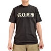 フリーホイーラーズ (FREEWHEELERS) -G.O.A.T.- Vintage Style Light Weight Jersey JET BLACK PLUM CRAZY 半袖プリントTシャツ 2625005