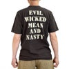 フリーホイーラーズ (FREEWHEELERS) -G.O.A.T.- Vintage Style Light Weight Jersey JET BLACK PLUM CRAZY 半袖プリントTシャツ 2625005
