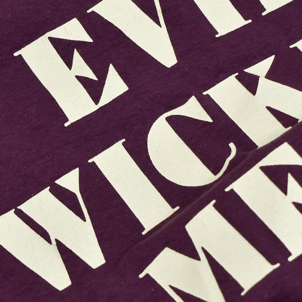 フリーホイーラーズ (FREEWHEELERS) -G.O.A.T.- Vintage Style Light Weight Jersey JET BLACK PLUM CRAZY 半袖プリントTシャツ 2625005