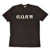 フリーホイーラーズ (FREEWHEELERS) -G.O.A.T.- Vintage Style Light Weight Jersey JET BLACK PLUM CRAZY 半袖プリントTシャツ 2625005 JET BLACK