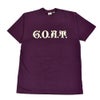 フリーホイーラーズ (FREEWHEELERS) -G.O.A.T.- Vintage Style Light Weight Jersey JET BLACK PLUM CRAZY 半袖プリントTシャツ 2625005 PLUM CRAZY