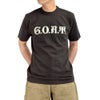フリーホイーラーズ (FREEWHEELERS) -G.O.A.T.- Vintage Style Light Weight Jersey JET BLACK PLUM CRAZY 半袖プリントTシャツ 2625005