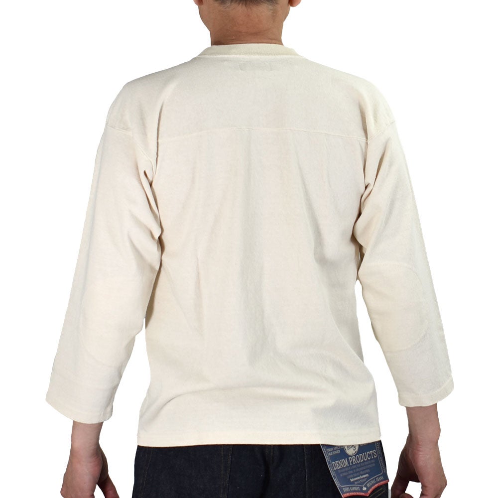 コリンボ (COLIMBO) Yonkers Football Tee =U.S.NAVY STACK LOGO= フットボールT プリントTシャツ 七分袖 ZB-0408