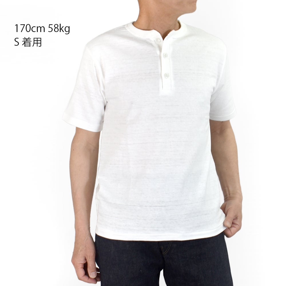 ウエアハウス (WAREHOUSE) Lot 4601 ヘンリーネックT ヘンリーネックTシャツ 半袖Tシャツ 4601
