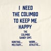 コリンボ (COLIMBO) Yonkers Football Tee =HAPPINESS SLOGAN= フットボールT プリントTシャツ 七分袖 ZB-0409
