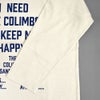 コリンボ (COLIMBO) Yonkers Football Tee =HAPPINESS SLOGAN= フットボールT プリントTシャツ 七分袖 ZB-0409