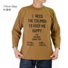 コリンボ (COLIMBO) Yonkers Football Tee =HAPPINESS SLOGAN= フットボールT プリントTシャツ 七分袖 ZB-0409