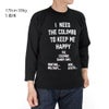 コリンボ (COLIMBO) Yonkers Football Tee =HAPPINESS SLOGAN= フットボールT プリントTシャツ 七分袖 ZB-0409