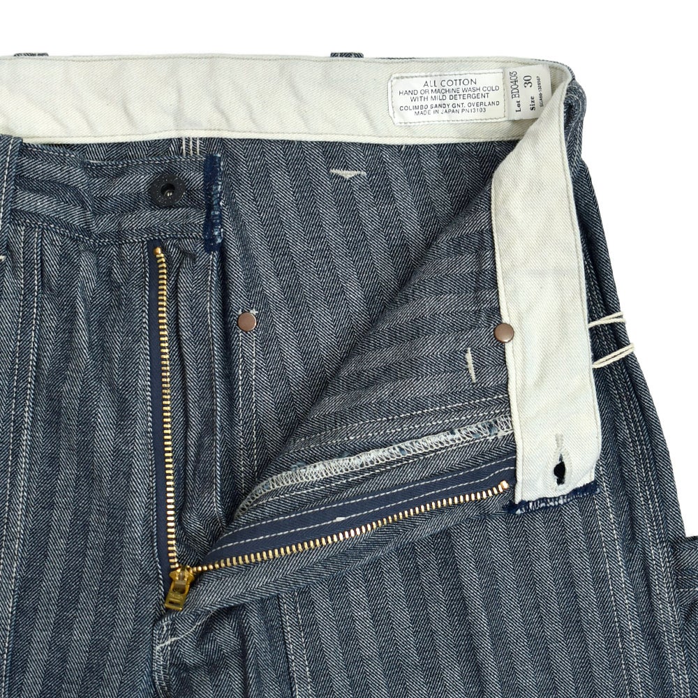 コリンボ (COLIMBO) Coalwood Painter Pants "Indigo Herringbone" ペインターパンツ ZB-0208