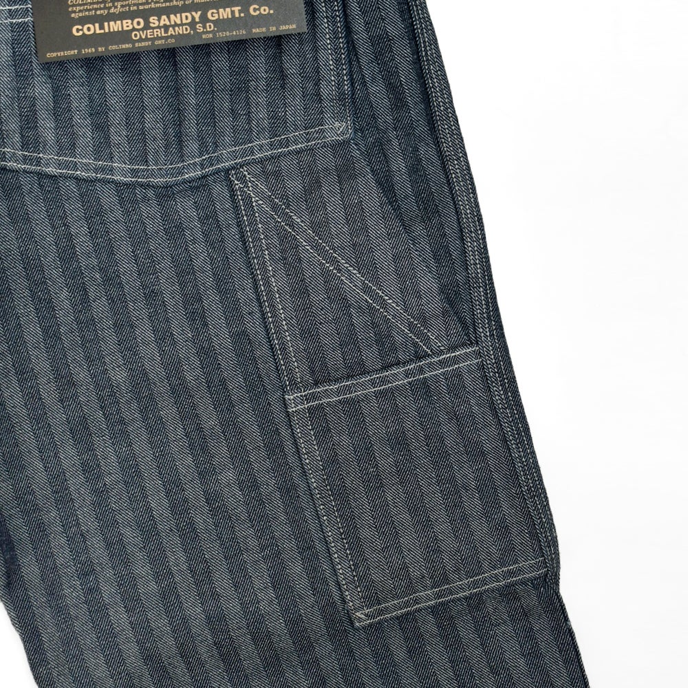 コリンボ (COLIMBO) Coalwood Painter Pants "Indigo Herringbone" ペインターパンツ ZB-0208