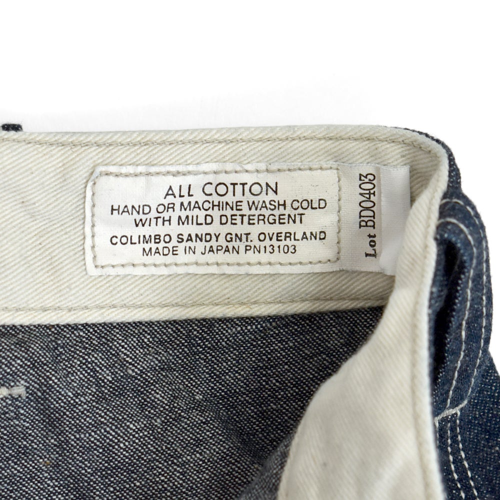 コリンボ (COLIMBO) Coalwood Painter Pants "11oz Denim" デニムペインターパンツ ZB-0207