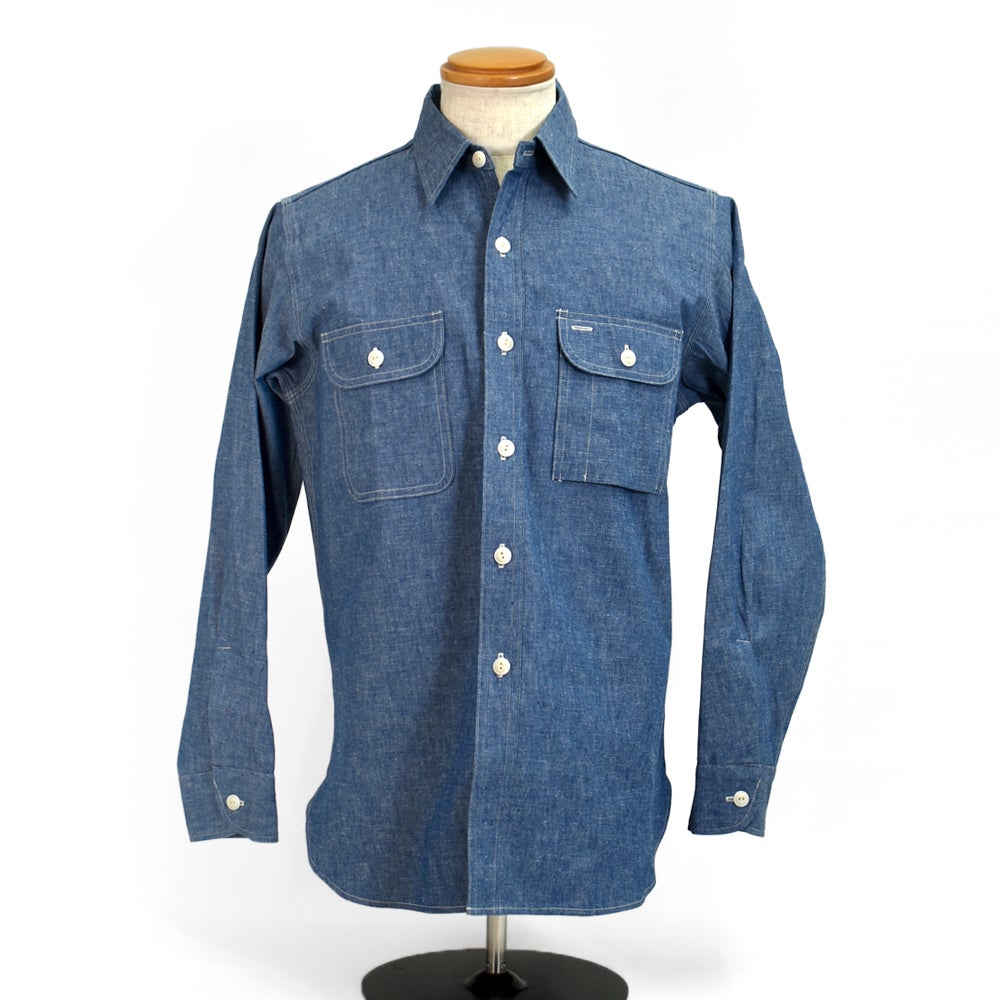 ウエアハウス (WAREHOUSE) Lot 3048 BIG YANK TYPE CHAMBRAY SHIRTS 長袖シャツ シャンブレーシャツ