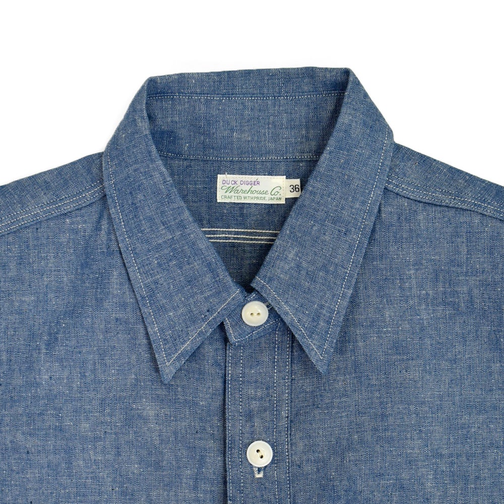 ウエアハウス (WAREHOUSE) Lot 3048 BIG YANK TYPE CHAMBRAY SHIRTS 長袖シャツ シャンブレーシャツ