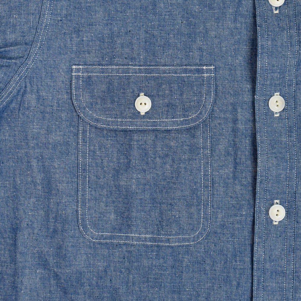 ウエアハウス (WAREHOUSE) Lot 3048 BIG YANK TYPE CHAMBRAY SHIRTS 長袖シャツ シャンブレーシャツ