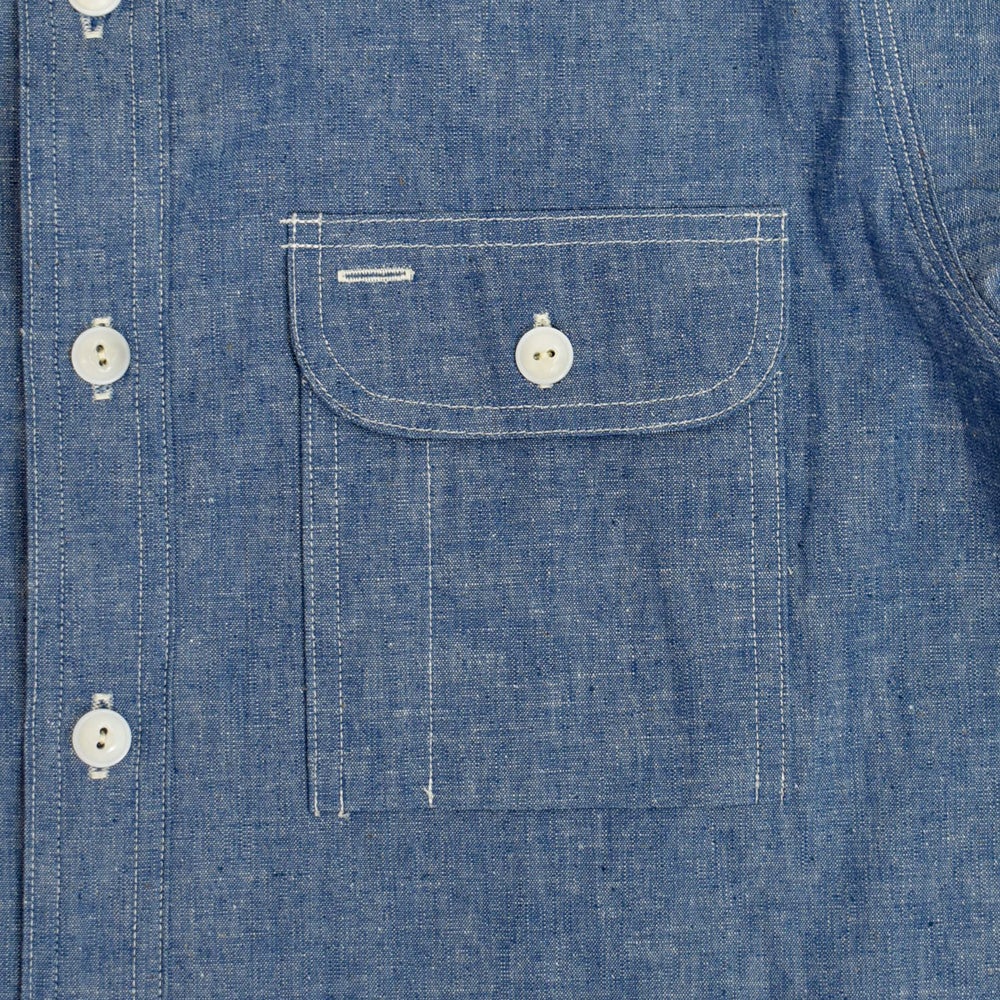 ウエアハウス (WAREHOUSE) Lot 3048 BIG YANK TYPE CHAMBRAY SHIRTS 長袖シャツ シャンブレーシャツ