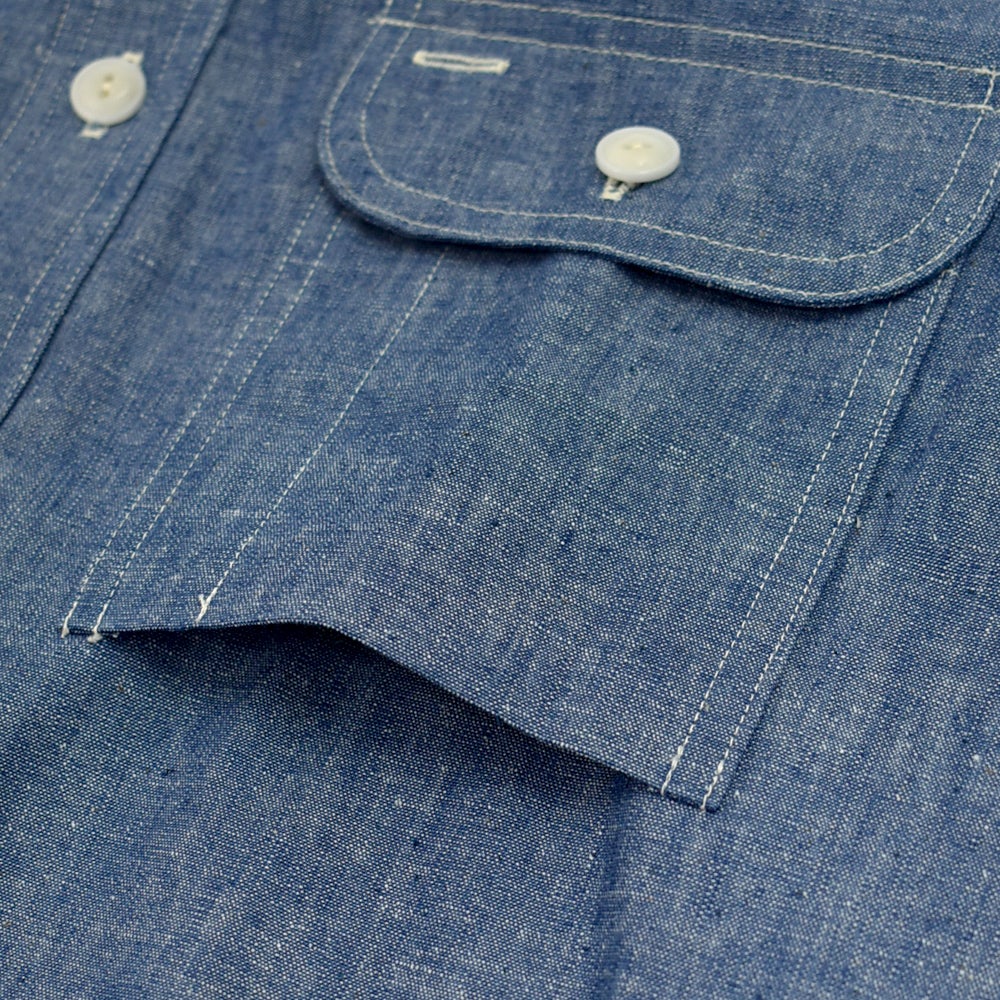 ウエアハウス (WAREHOUSE) Lot 3048 BIG YANK TYPE CHAMBRAY SHIRTS 長袖シャツ シャンブレーシャツ