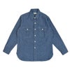 ウエアハウス (WAREHOUSE) Lot 3048 BIG YANK TYPE CHAMBRAY SHIRTS 長袖シャツ シャンブレーシャツ サックス