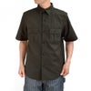 フリーホイーラーズ (FREEWHEELERS) -Corky- SHORT SLEEVE SHIRT Vintage Style Panama Cloth WASTE OIL BLACK 半袖ワークシャツ 2623004