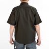 フリーホイーラーズ (FREEWHEELERS) -Corky- SHORT SLEEVE SHIRT Vintage Style Panama Cloth WASTE OIL BLACK 半袖ワークシャツ 2623004