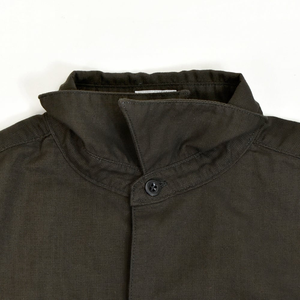 フリーホイーラーズ (FREEWHEELERS) -Corky- SHORT SLEEVE SHIRT Vintage Style Panama Cloth WASTE OIL BLACK 半袖ワークシャツ 2623004