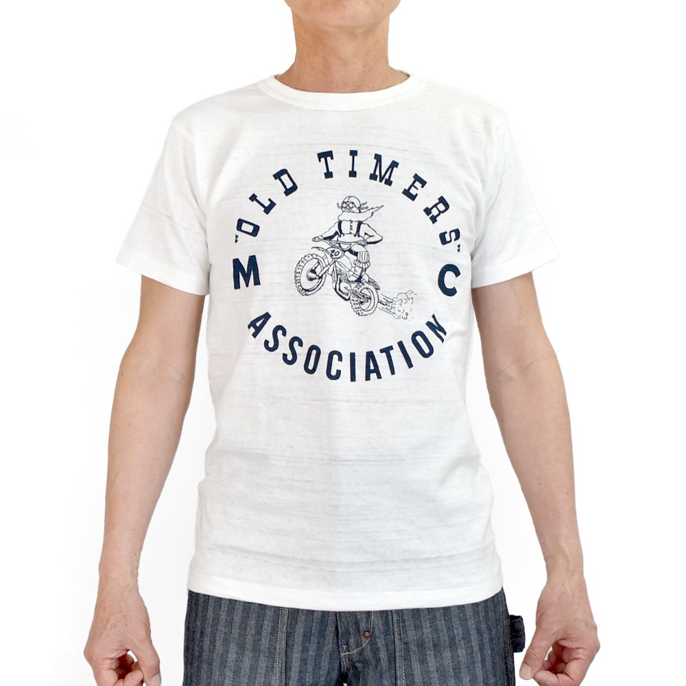 JOHN GLUCKOW (ジョングラッコー) Lot JG-CS06 Old Timers MX T 半袖プリントTシャツ