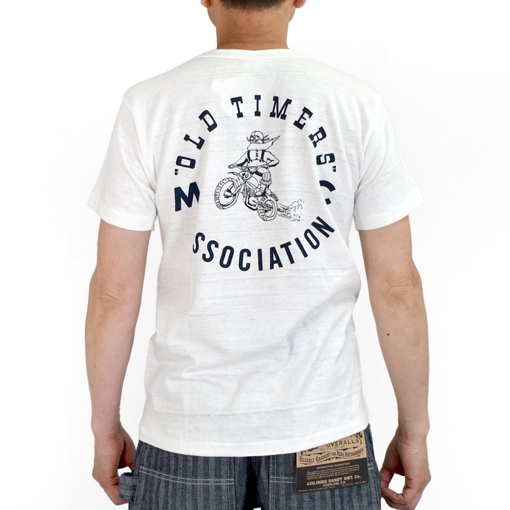 JOHN GLUCKOW (ジョングラッコー) Lot JG-CS06 Old Timers MX T 半袖プリントTシャツ