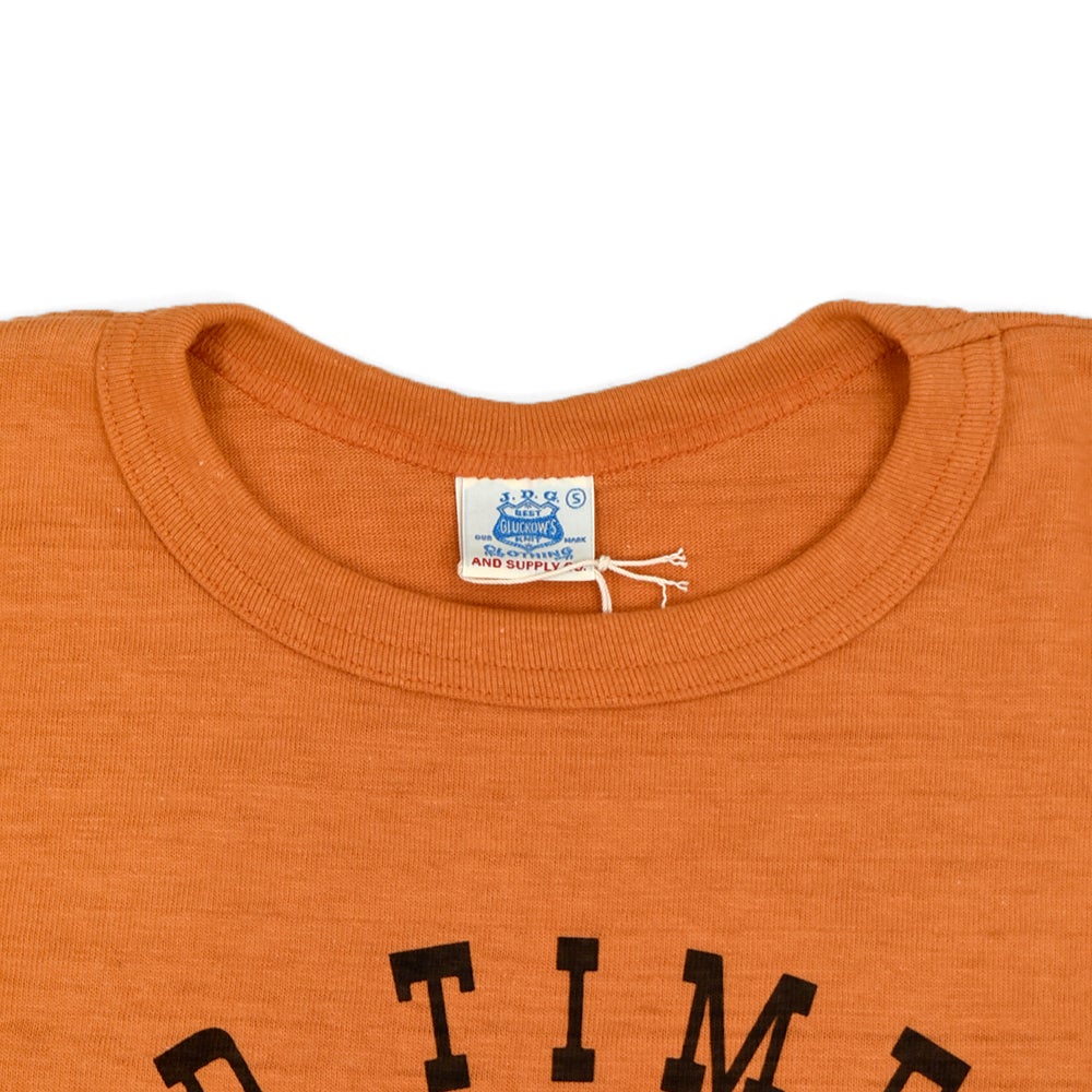 JOHN GLUCKOW (ジョングラッコー) Lot JG-CS06 Old Timers MX T 半袖プリントTシャツ