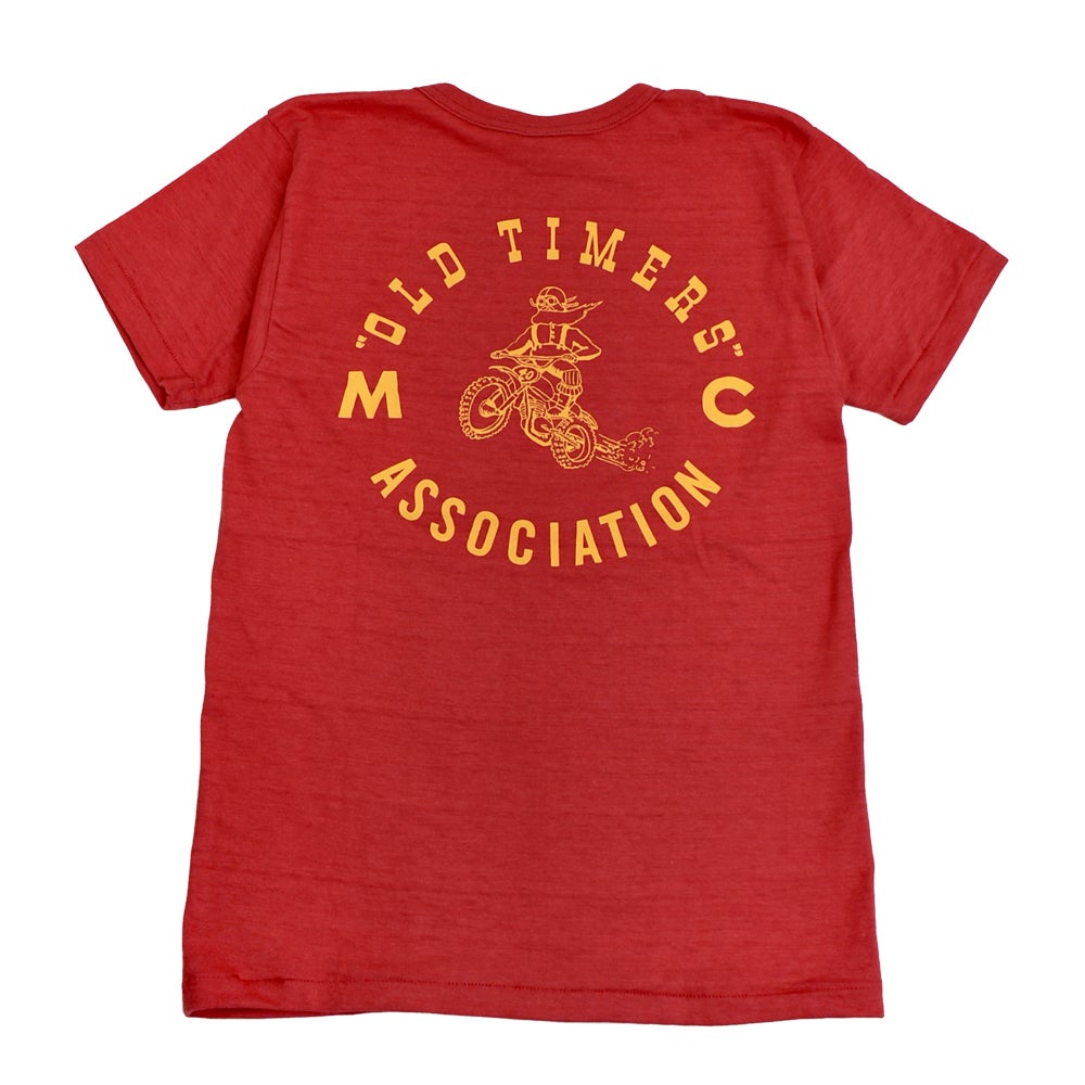 JOHN GLUCKOW (ジョングラッコー) Lot JG-CS06 Old Timers MX T 半袖プリントTシャツ レッド