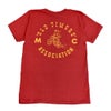 JOHN GLUCKOW (ジョングラッコー) Lot JG-CS06 Old Timers MX T 半袖プリントTシャツ レッド