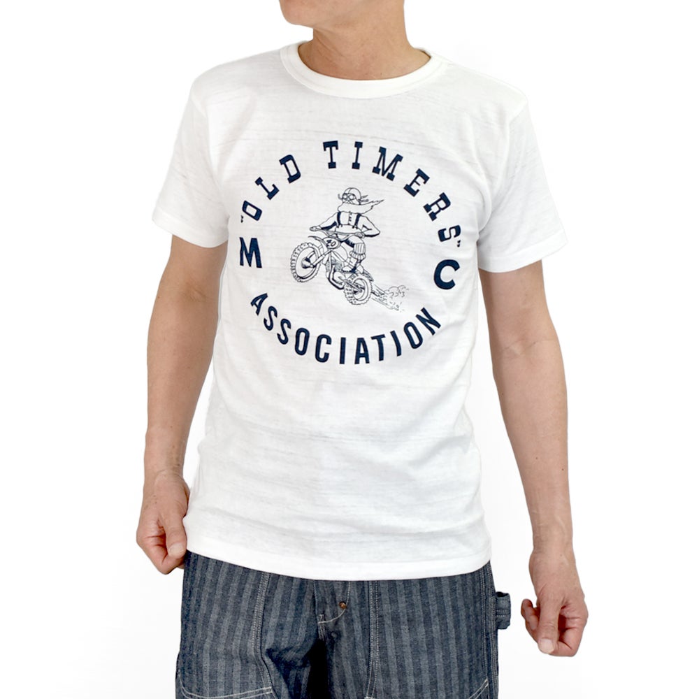JOHN GLUCKOW (ジョングラッコー) Lot JG-CS06 Old Timers MX T 半袖プリントTシャツ
