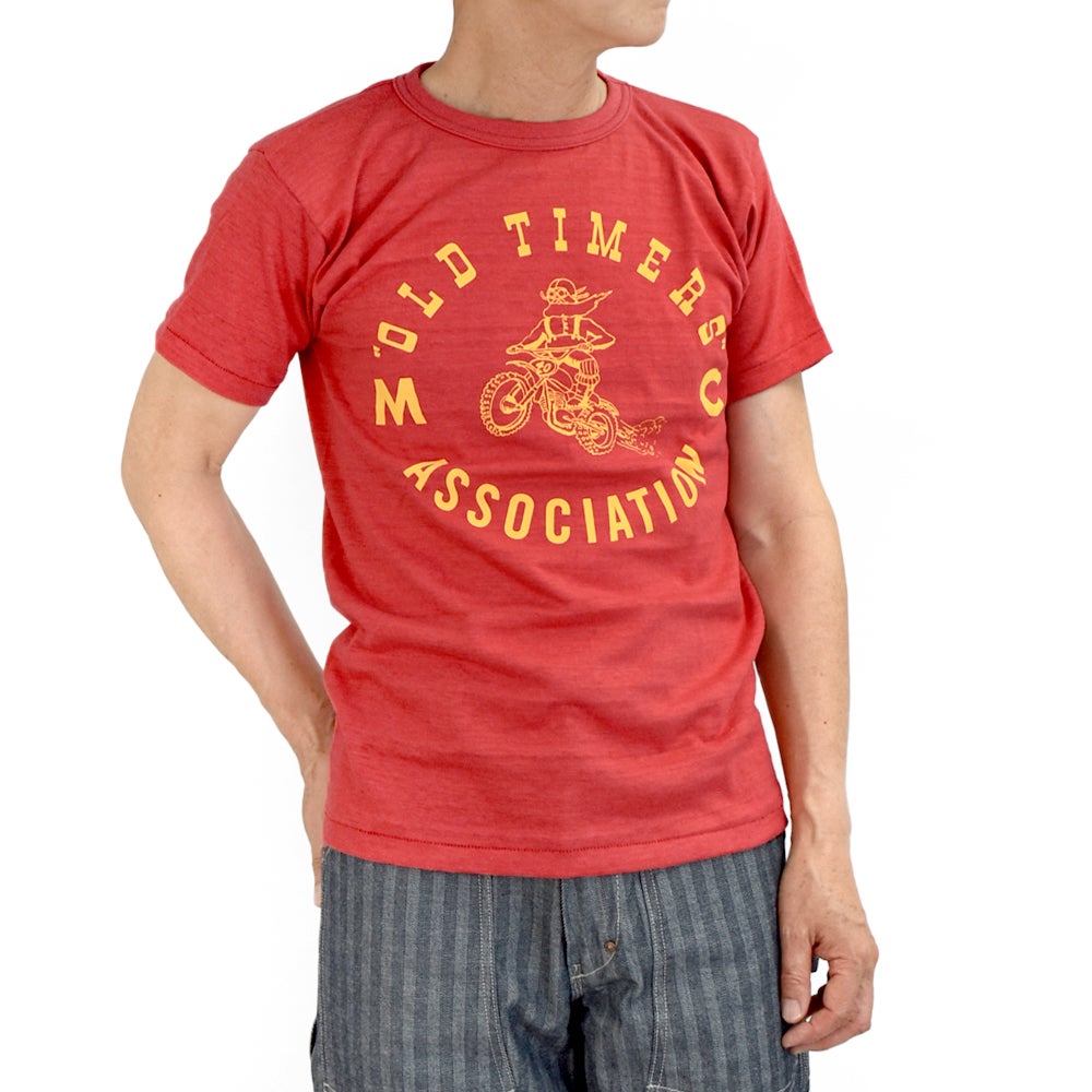 JOHN GLUCKOW (ジョングラッコー) Lot JG-CS06 Old Timers MX T 半袖プリントTシャツ