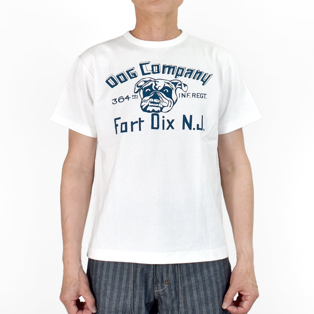 コリンボ (COLIMBO) Norwalk Cotton Tee -FORT DIX BULLDOG- 半袖プリントTシャツ ZB-0413