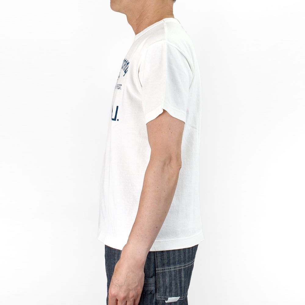 コリンボ (COLIMBO) Norwalk Cotton Tee -FORT DIX BULLDOG- 半袖プリントTシャツ ZB-0413