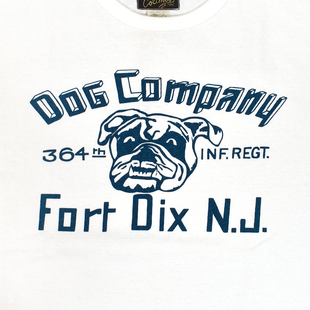 コリンボ (COLIMBO) Norwalk Cotton Tee -FORT DIX BULLDOG- 半袖プリントTシャツ ZB-0413