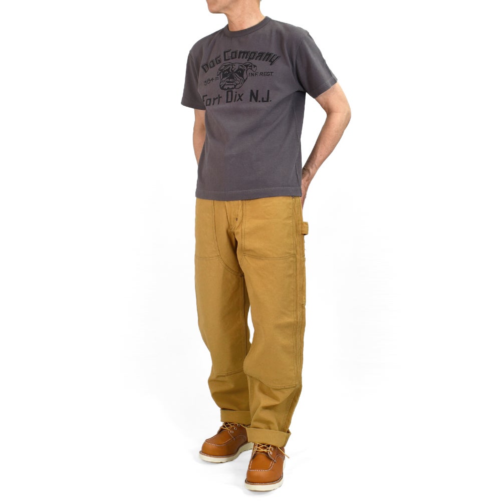 コリンボ (COLIMBO) Norwalk Cotton Tee -FORT DIX BULLDOG- 半袖プリントTシャツ ZB-0413