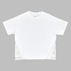 マーブルシュッド (marble SUD) Millefeuille Tシャツ レース半袖Tシャツ 12GM999165 01.WHT