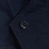 フリーホイーラーズ (FREEWHEELERS) -SPEED ENGINEER- SLEEVELESS COAT Vintage Style Military Moleskin NAVY コットンベスト ワークベスト 2621007