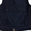 フリーホイーラーズ (FREEWHEELERS) -SPEED ENGINEER- SLEEVELESS COAT Vintage Style Military Moleskin NAVY コットンベスト ワークベスト 2621007