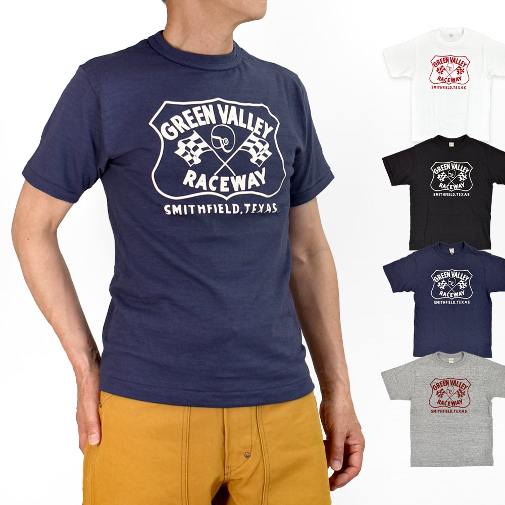 ウエアハウス(WAREHOUSE)Lot 4601 GREEN VALLEY 半袖プリントTシャツ 4601