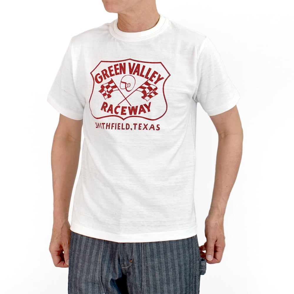 ウエアハウス (WAREHOUSE) Lot 4601 GREEN VALLEY 半袖プリントTシャツ 4601