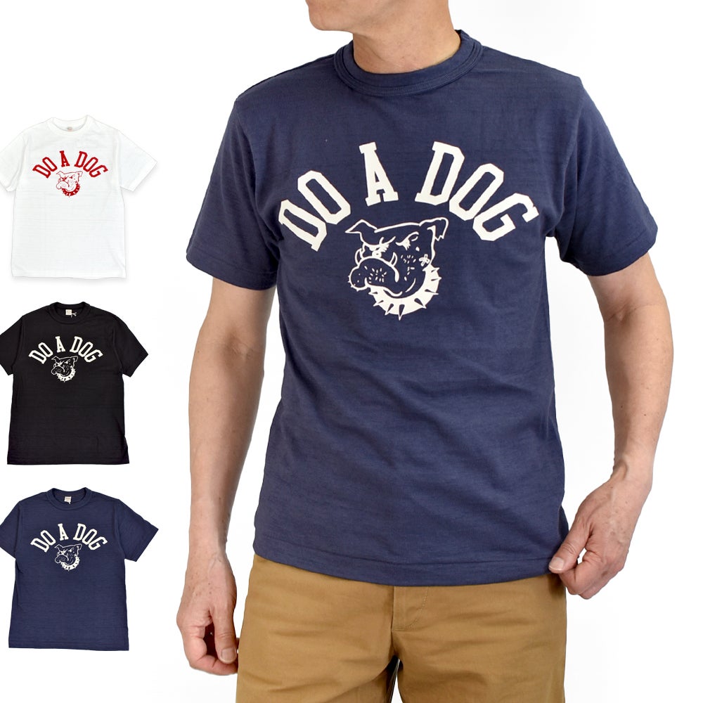 ウエアハウス(WAREHOUSE)Lot 4601 DO A DOG 半袖プリントTシャツ 4601