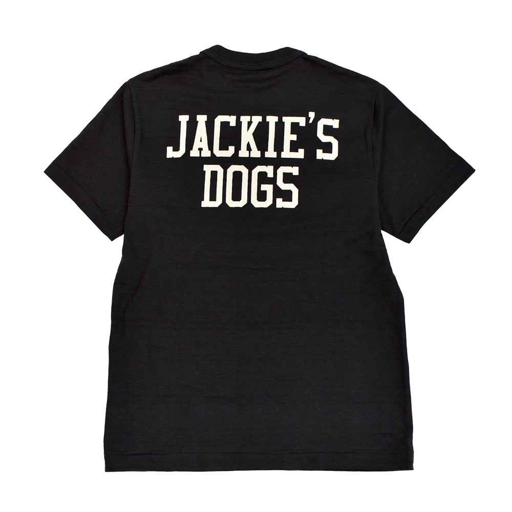 ウエアハウス (WAREHOUSE) Lot 4601 DO A DOG 半袖プリントTシャツ 4601 スミクロ