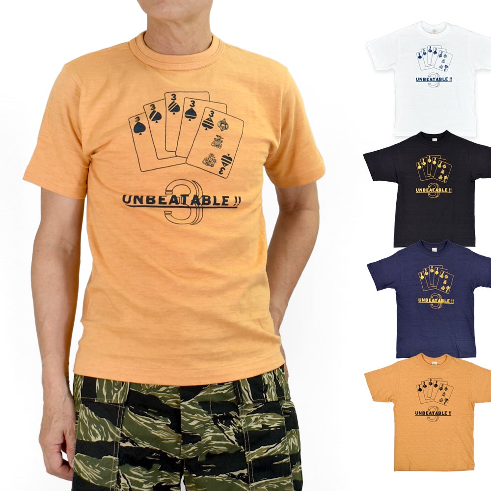ウエアハウス(WAREHOUSE)Lot 4601 UNBEATABLE 半袖プリントTシャツ 4601