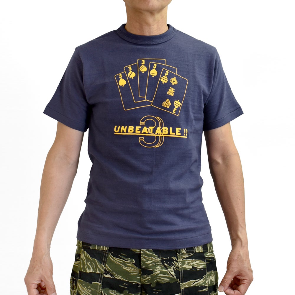 ウエアハウス (WAREHOUSE) Lot 4601 UNBEATABLE 半袖プリントTシャツ 4601
